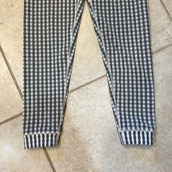 The Upside Masilda Black and White Gingham Athletic Leggings S - Picture 6 of 8